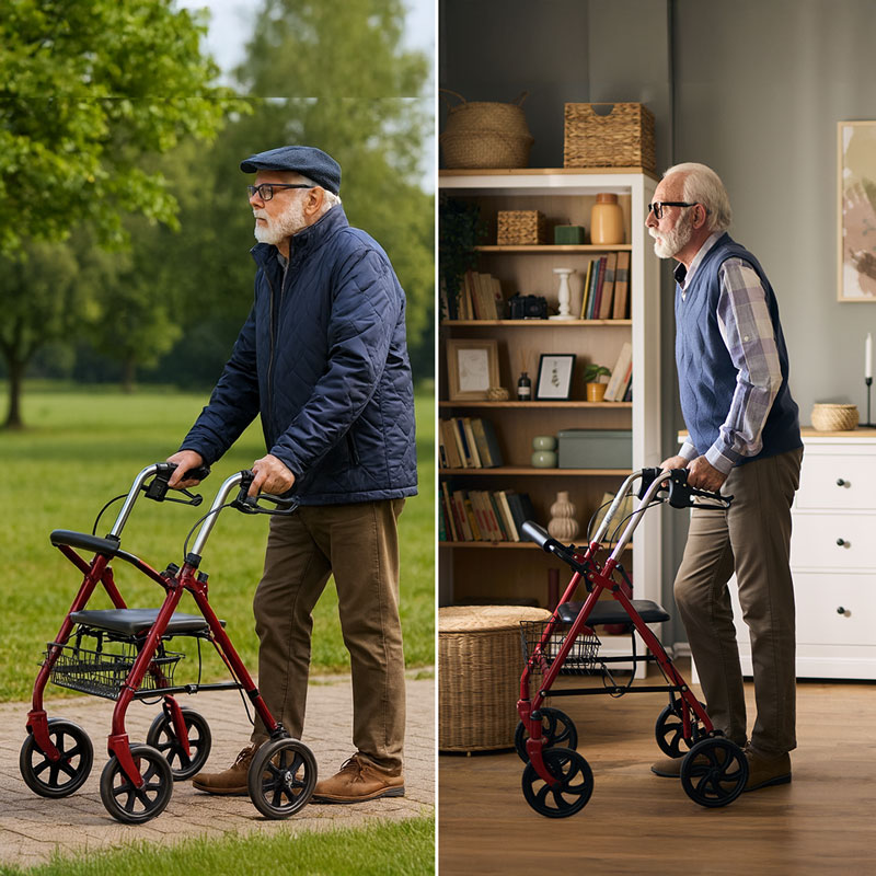 © AdobeStock Rollator Indoor